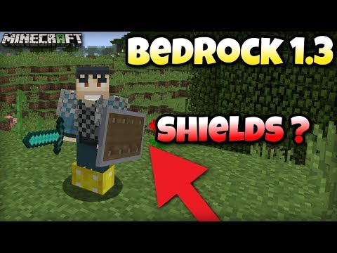 Minecraft Bedrock 1.3 – SHIELDS are coming? – Xbox / MCPE 