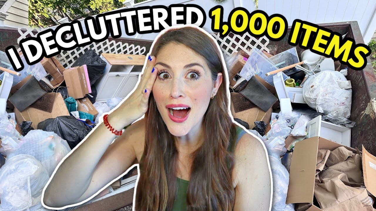 I Decluttered 1,000 Things in 7 Days... and WOW 🫣