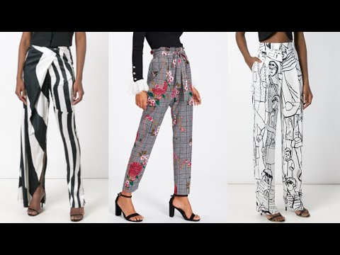 PANTALONES DE MODA 2020 PANTALONES ESTAMPADOS / Fashion Love