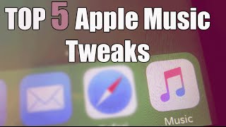 Top 5 Cydia Tweaks to use with Apple Music app!