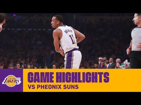 HIGHLIGHTS | Avery Bradley (18 pts, 5 reb, 3 stl) vs. Phoenix Suns