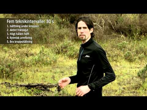 Löpträning - träna teknikintervaller med Anders Szalkai