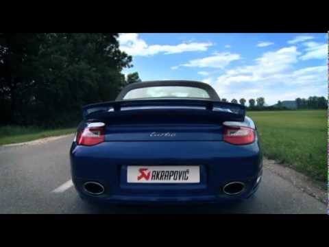 Porsche 997.2 Turbo Akrapovic Exhaust System Sound