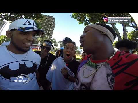 Makabro el Jocoso VS Witto 16 Calle Junte Freestyle en Guibia