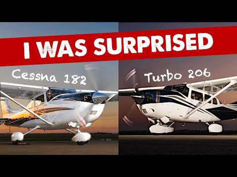 Cessna 182 vs. T206 Full Comparison (After Flying Both)