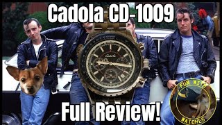 Cadola Volaron CD-1009 Pilots Chronograph Watch Review