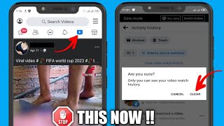 How to Reset Facebook Videos Recommendations -- Remove Facebook Watched Videos History 2023