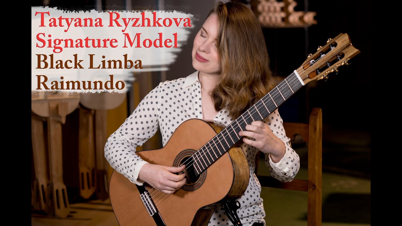 2022 Raimundo Signature Edition “Tatyana Ryzhkova Black Limba” CD/BL