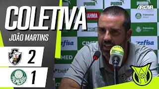 COLETIVA JOÃO MARTINS | COM IMAGENS | Vasco x Palmeiras - Brasileirão 2026