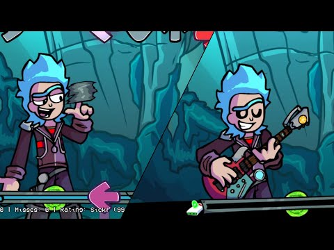 FNF Vs. Rick and Morty Schwiftying - Prime Battle (FC) (4k)