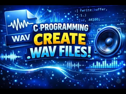 How C Programming Can Generate Audio (.wav Files)