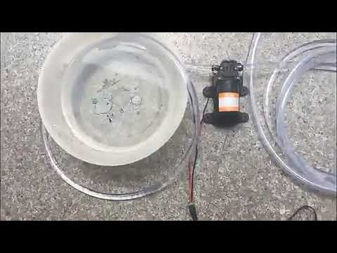 Durable DC 12V 70PSI 3 5L min Agricultural Electric Water Pump Black Micro High Pressure Diaphragm W