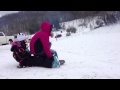 Sleigh Riding At Ridenour Lake Crash