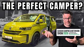BEST New Campervans at the Caravan Camping and Motorhome Show (Hidden Toilets, Air Fryers & More!)