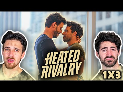 Straight guys watch *HEATED RIVALRY* EP 3 | The BEST GAY Romance of all time??