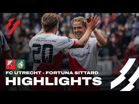 FC Utrecht 2-0 Fortuna Sittard