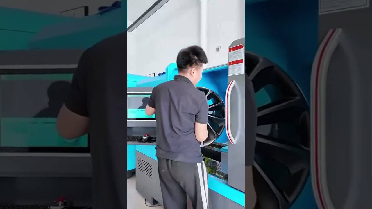 AZURE Diamond Cutting Polishing CNC Lathe Single Spindle Horizontal