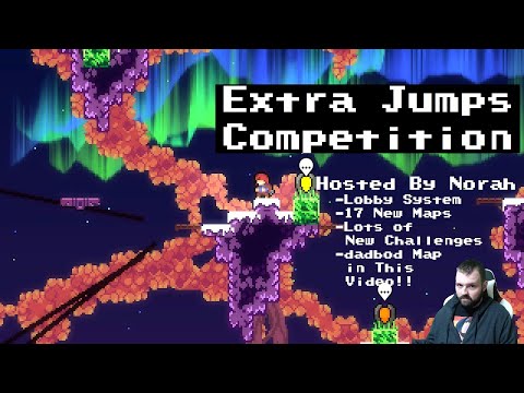 (Celeste Mods) Extra Jumps Competition (Intro to the Map and iamdadbod's Map Completion)