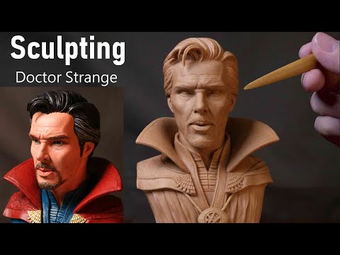Sculpting Doctor Strange