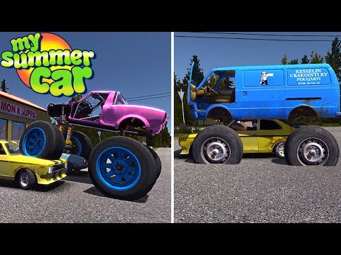 SATSUMA MONSTER PICKUP - MONSTER VAN - My Summer Car Story #82 | Radex