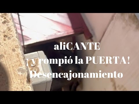 aliCANTE ¡Rompió La Puerta! Desencajonamiento