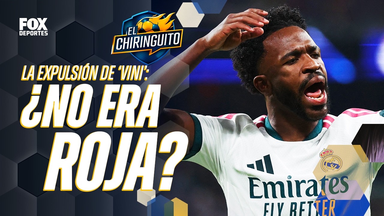 ¿NO ERA ROJA? | ¿Vinícius se engancha con el pelo sin intención? | El Chiringuito
