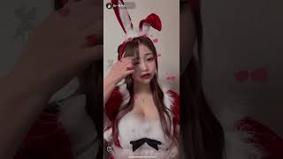 巨乳サンタコスプレライブ　TikTok #サンタ
