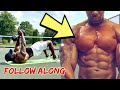 BIG CHEST WORKOUT using ONE DUMBBELL only! - FOLLOW ALONG