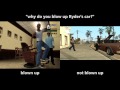 Why do you blow up Ryder's car? Why do you blow up Ryder's car?