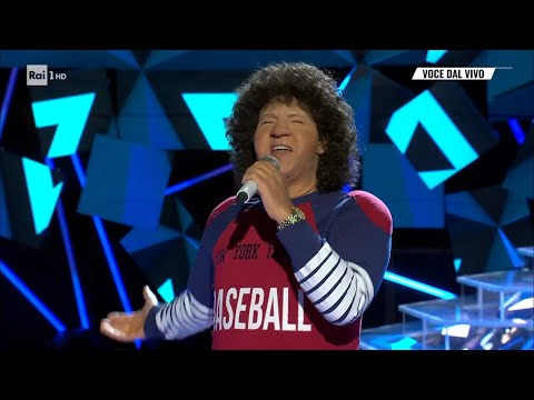 Biagio Izzo canta "Ricominciamo"  -  Tale e Quale Show 15/10/2021