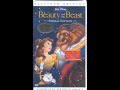 Opening Closing To Beauty The Beast Special Edition 2002 VHS