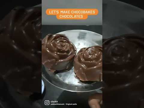 Homemade chocolate| Easy Chocolate making at home| Rose shaped chocolate