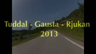 preview picture of video 'MC tur i Telemark - Tuddal - Gausta - Rjukan'