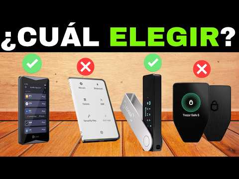 ✅ TOP 10 MEJORES Billeteras Frías o HARDWARE WALLET para CRIPTOMONEDAS [2026]🔥Monedero Principiantes