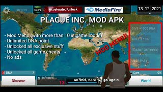 The Best Plague inc. Mod Apk! [MOD MENU] | Unlimited DNA point, Unlocked all, no ads, And more!