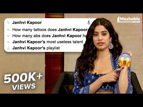 Janhvi Kapoor answers Most Googled Questions