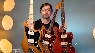 Which one do YOU like best..?? Let's compare FOUR Jazzmasters