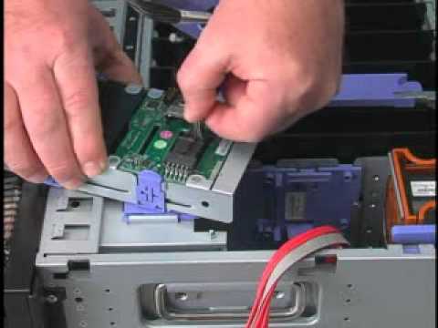 IBM System x3850 X5 - CRU - Install SAS Hard Disk Drive Backplane and Cable