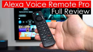 NEW Fire TV Alexa Voice Remote Pro Review and How To Setup | Comparing to other Fire TV Remotes