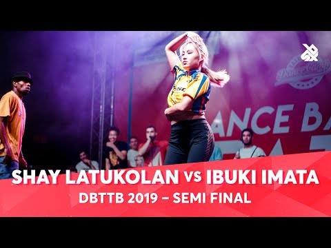 SHAY LATUKOLAN vs IBUKI IMATA | ZEKKA & COLAPS | Dance Battle to the Beatbox 2019 | Semi Final