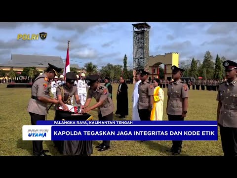 KAPOLDA KALTENG LANTIK 143 BINTARA REMAJA SEKALIGUS PERKOKOH NILAI TOLERANSI DI SPN BUKIT RAWI