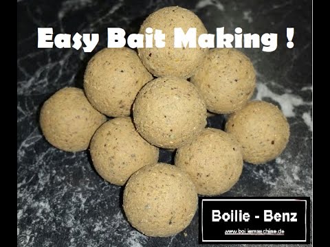 Fängige Boilies selber machen ist ganz einfach ! - Der optimale Teig für maschinell Boilies rollen