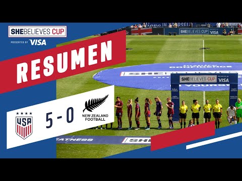 USWNT vs. Nueva Zelanda: Resumen - 20-02-2022