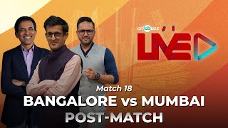 Cricbuzz Live: Match 18, #RCBvMI, Post-match show