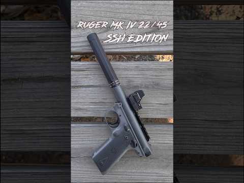 Ruger Mark IV 22/45 SSH (Silencer Shop Host) Edition