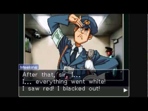 Phoenix Wright: Ace Attorney - Ep. 5, Part 18: Suspect Mike Meekins