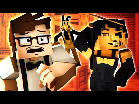 "Art of Darkness" | Minecraft Bendy and the Ink Machine Animated Music Video