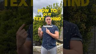 Download lagu 🎬 How to Make Text Appear Behind You in Videos! 📱💥 #capcut #capcuttips #kaicreative mp3