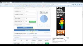 Bankrate Mortgage Calculator