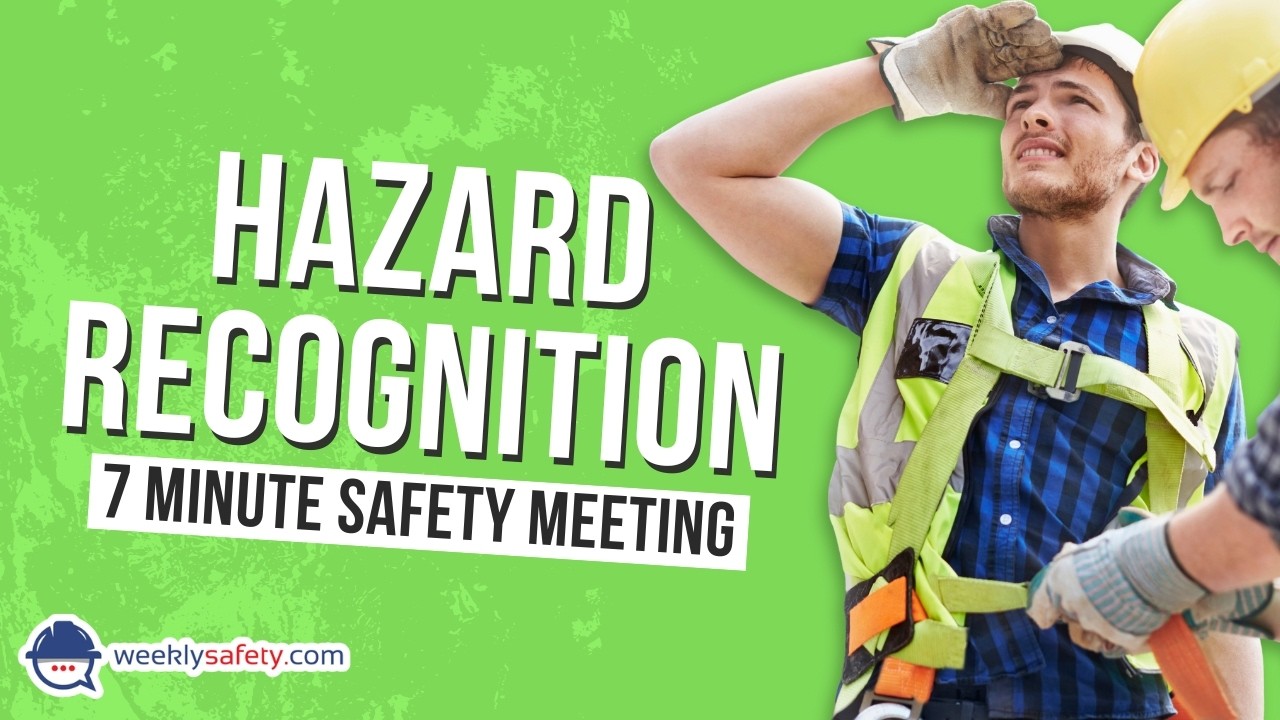 Safety Meeting on Hazard Recognition